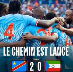 Éliminatoire CAN 2027: Les Léopards de la RDC gagne la Guinée Équatoriale (2-0)