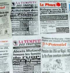 Revue de presse de la RD Congo du vendredi 23 octobre 